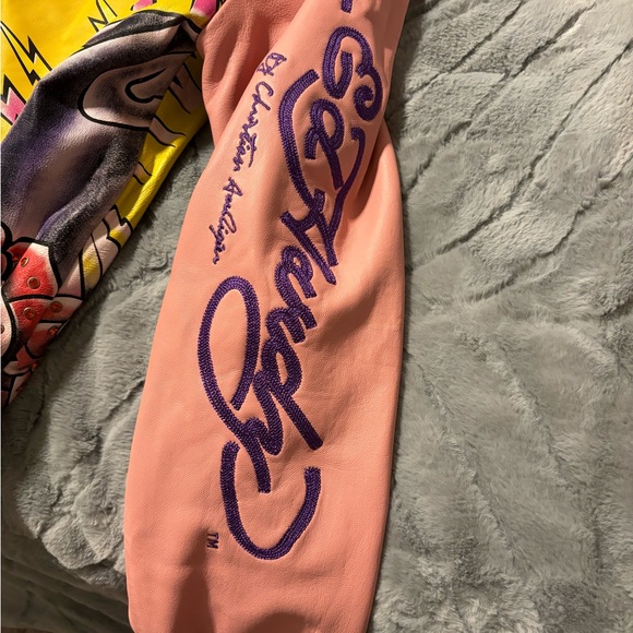 💗 Vintage ED Hardy Genuine Leather Jacket!💗 - Picture 8 of 9